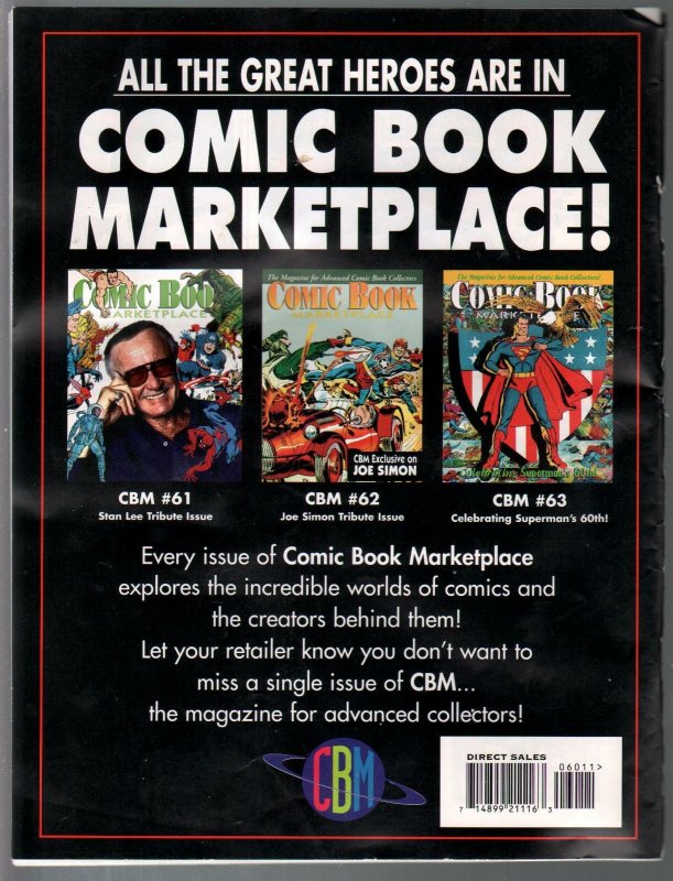 Comic Book Marketplace #60 1998-Planet Comics-Blackhawk.-VG