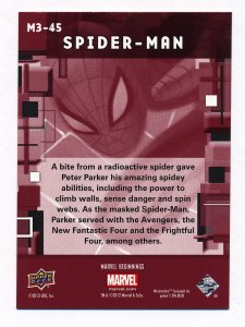 Upper Deck 2012 Marvel Beginnings III Micromotion Card #45 Spider-Man NM/MT
