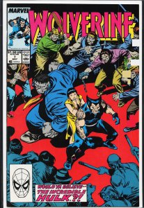 Wolverine #7 Direct Edition (1989) Wolverine