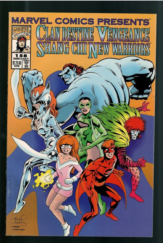 MARVEL COMICS PRESENTS 158 NM 1ST APP TEAM CLAN DESTINE ;MCU RUMORS!