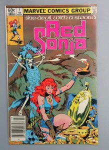 Red Sonja #1, Newsstand Marvel, 1983 SN1