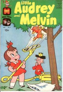 LITTLE AUDREY & MELVIN (1962-1973) 5 VG+ Jan. 1963 COMICS BOOK