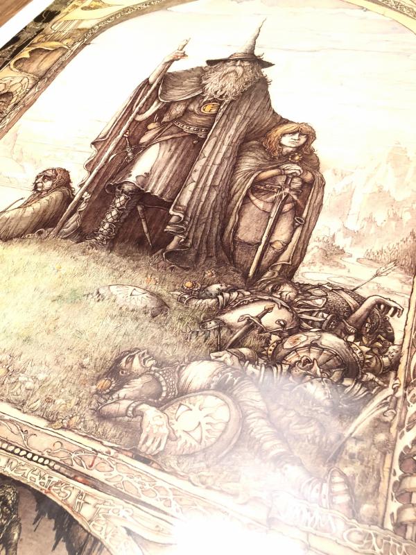 Lord of the Rings 1988 27x39 J.Cauty Poster