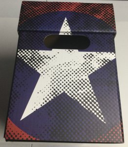 Comic Book Short Box Captain America Born to Avenge Boxes in Action