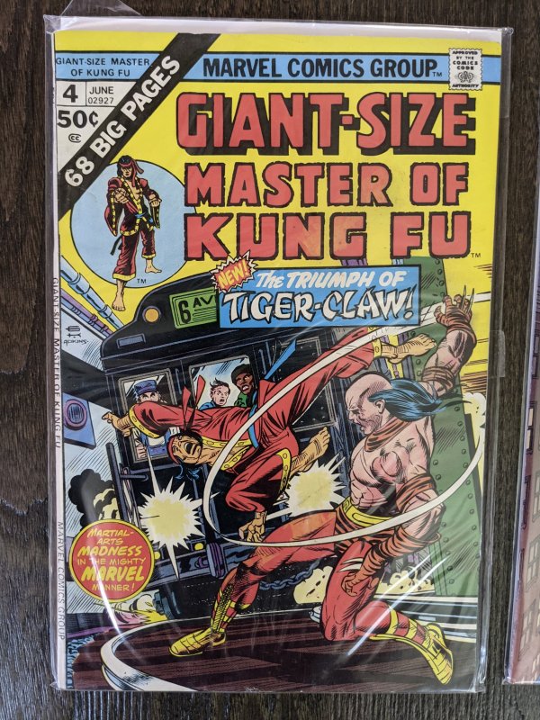 Giant-Size Master of Kung Fu #4 (1975)