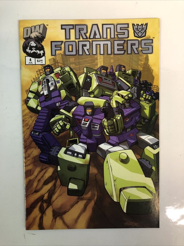Transformers (2002) Starter Consequential Set # 1-6 (VF/NM) DW Comics