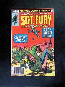 Sgt. Fury #165  Marvel Comics 1981 VF Newsstand