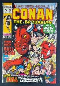 Conan the Barbarian (1970) #10 VF (8.0) Barry Windsor-Smith Cover and Art