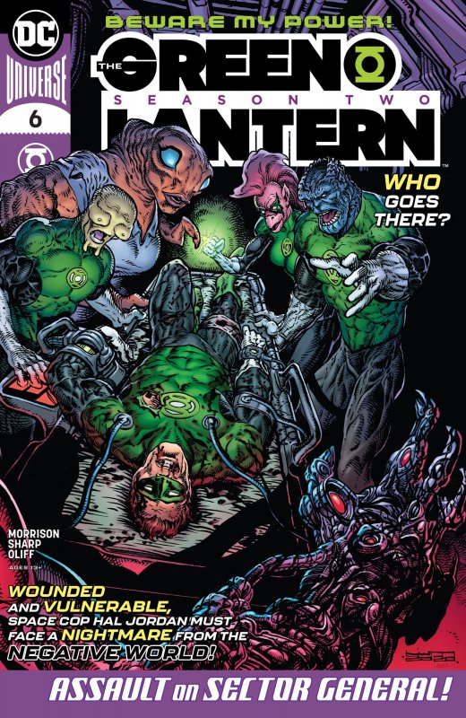 THE GREEN LANTERN: SEASON TWO #06 (2020) LIAM SHARP | TRADE DRESS | COVER A