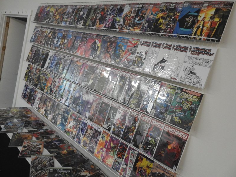 Huge Lot of 140+ Comics W/ ALL TRANSFORMERS!!! Avg. VF Condition!