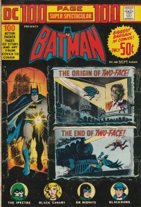 DC 100-Page Super Spectacular #20 (1973) Batman vs Two Face