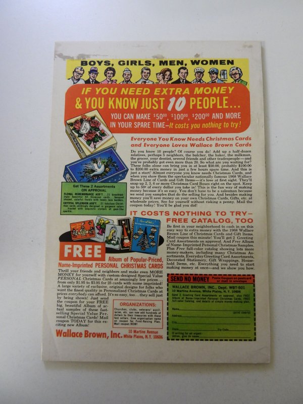 Avengers Annual #2 FN condition stains back cover