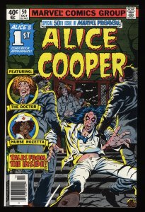 Marvel Premiere #50 VF+ 8.5 Newsstand Variant 1st Alice Cooper!
