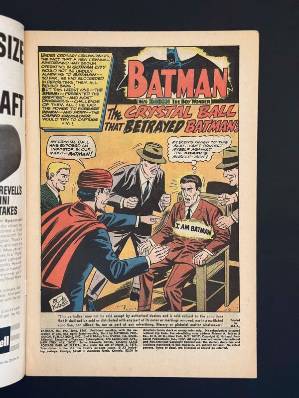 Batman #192 (1967) G+/VG
