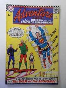 Adventure Comics #355 (1967) GD/VG Condition 3 ex staples added