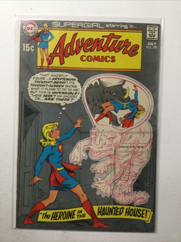 Adventure Comics 395 Fine Fn 6.0 Dc Comics 