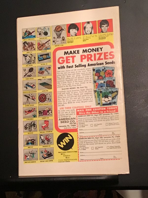 Astonishing Tales #30 (1975) death lock mid high grade FN/VF