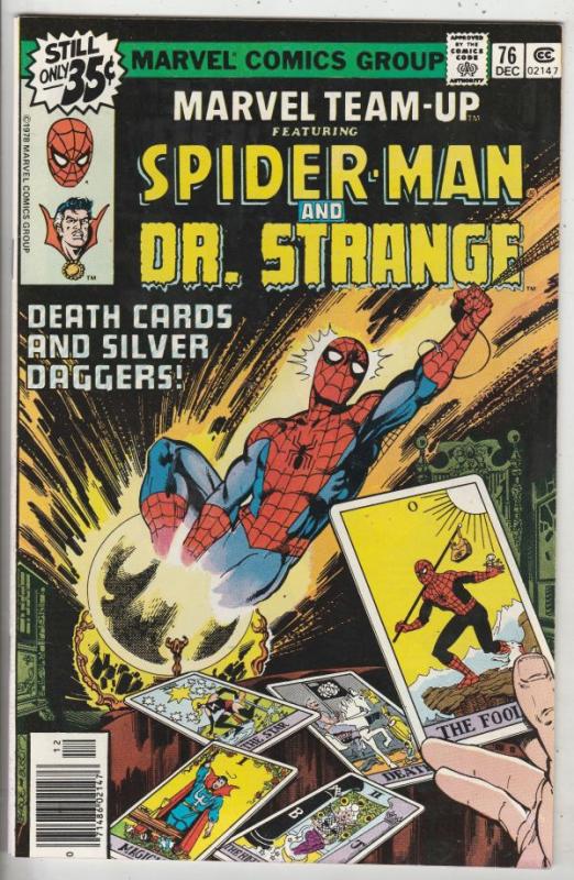 Marvel Team-Up #76 (Dec-78) NM+ Super-High-Grade Spider-Man