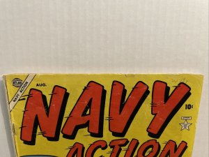 Navy Action #1 1954 Russ Heath Cover