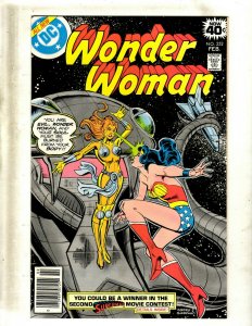 Lot Of 6 Wonder Woman DC Comic Books # 252 253 254 255 257 258 Batman Flash GK34