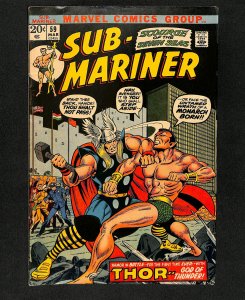 Sub-Mariner #59 vs Thor!