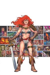 INVINCIBLE RED SONJA #10  AMANDA CONNER VIRGIN COVER NM.
