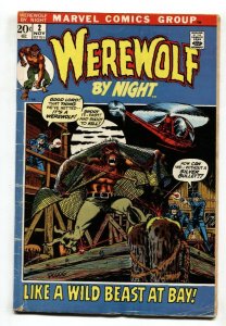 Werewolf By Night #2 comic book Marvel-Mike Ploog VG 