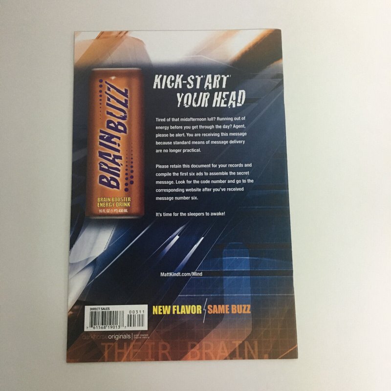 MIND MGMT #2 #3 #4 Set Lot Run Matt Kindt Dark Horse Optioned 2012