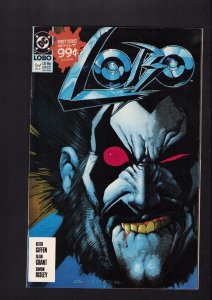 Lobo #1 - SIMON BISLEY COVER ART! (8.0/8.5) 1990