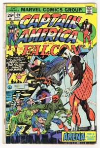Captain America and the Falcon #189 VINTAGE 1975 Marvel Comics