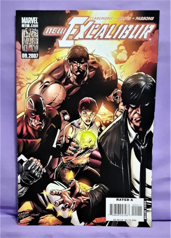 Captain Britain NEW EXCALIBUR #18 - 24 Albion Final Issues Marvel Comics