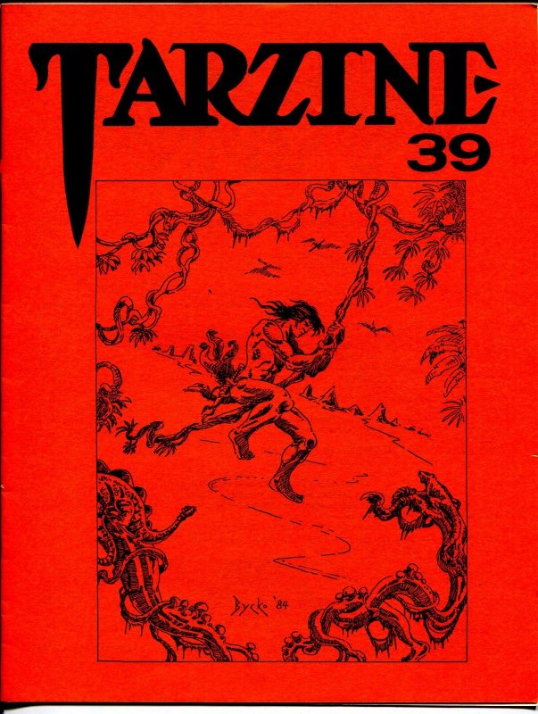 Tarzine #39 10/1985-Bill Ross-Edgar Rice Burroughs-Tarzan-collector info-VF