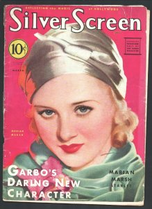 MAG: Silver Screen 3/1932-Marian Marsh cover by John Rolston Clarke-Tarzan-Jo...