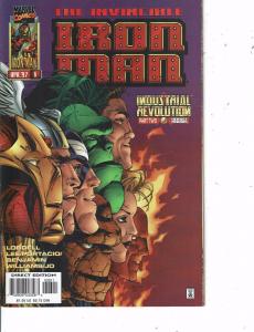 Lot Of 2 Invincible Iron Man Marvel Comic Book #5 6   Iron Man Thor ON14