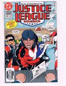 Justice League America #42 VF DC Comics Comic Book Giffen 1990 DE14 