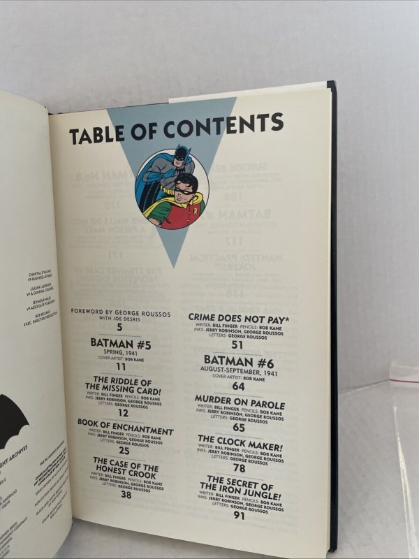 DC Archive Editions Batman The Dark Knight Volume 2 Hard Cover 1st Printing