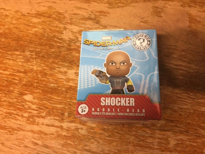 Spider-Man Homecoming Mystery MINI SEALED Collector Corps SHOCKER Funko Toy TB1