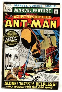 MARVEL FEATURE #4 Hank Pym becomes Ant-Man comic book Marvel