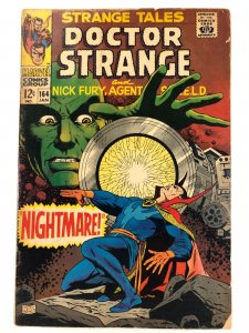 STRANGE TALES 164   (Jan 1968) VG- Steranko/ Everett on Nick Fury, Dan Adkins 