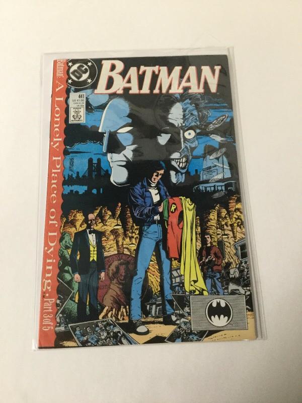 Batman 441 Vf+ Very Fine+ Near Mint DC Comics 