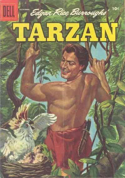 Tarzan (Dell) #74 GD ; Dell | low grade comic November 1955 Edgar Rice Burroughs