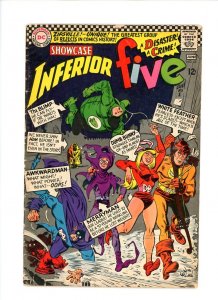 Inferior Five First Appearance Set - Showcase #62(VG), #63(F), #65(F) 1966