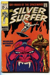 Silver Surfer #6 MARVEL comic book 1969-Giant edition-VG 