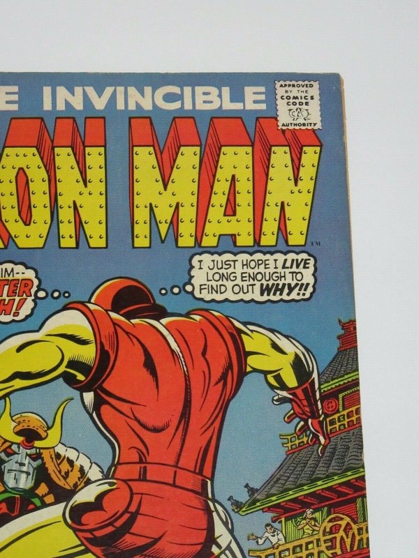 Invincible Iron Man #30 1st Monster Master Appearance 1970 Marvel Comics FN/VF