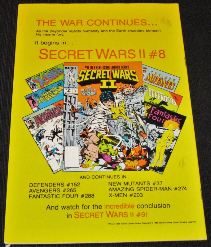 The Vision and the Scarlet Witch #5 (1986)