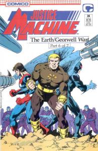 Justice Machine (Comico) #24 VF/NM COMICO - save on shipping - details inside