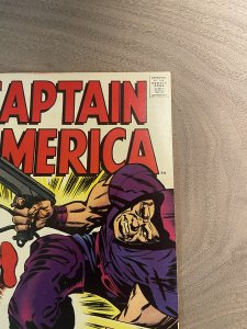 Captain America #108 ( 8.0 VFN ) Jack Kirby, Full Size Spiderman Ad  / 1968