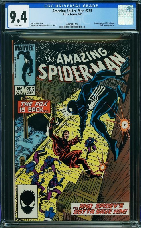 Amazing Spider-Man #265 (1985) CGC 9.4 NM