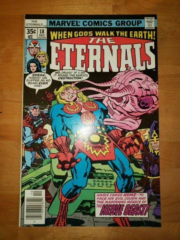 Eternals #18 (Marvel 1977) Jack Kirby Bronze Age New Movie