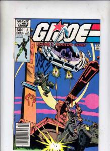 G.I. Joe signed #8 (Feb-83) VF/NM High-Grade G.I. Joe